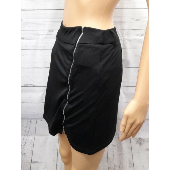 Zeagoo Women Skort Skirt Bodycon Slim Mini Pencil Full Zipper Sz L NWT - Picture 2 of 9